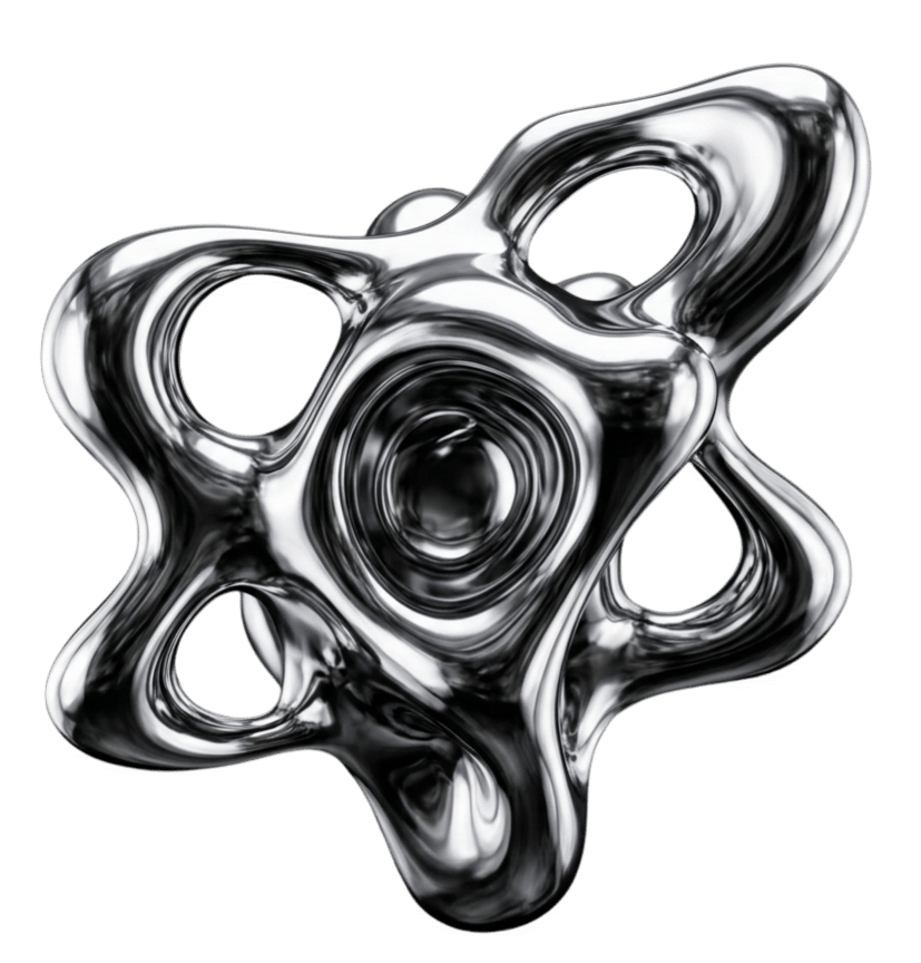 Floating Metal Card Top